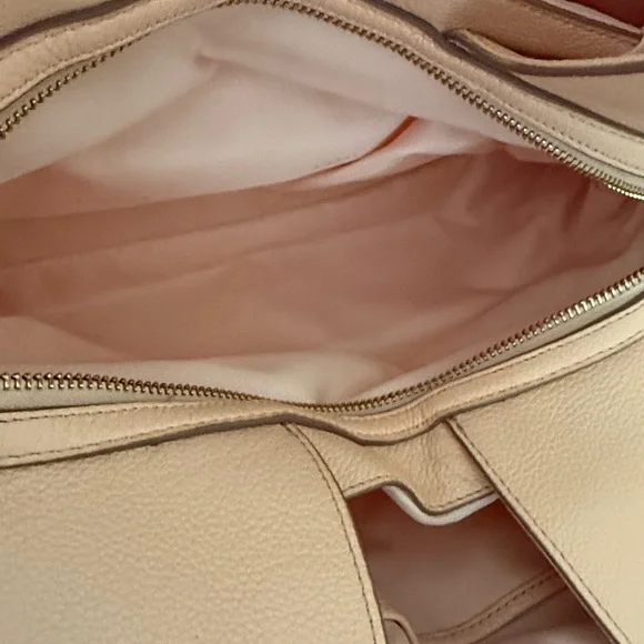 Vintage Coach peach Leather Shoulder Bag - Picture 10 of 13